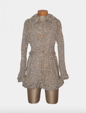 chaqueta en lana virgen